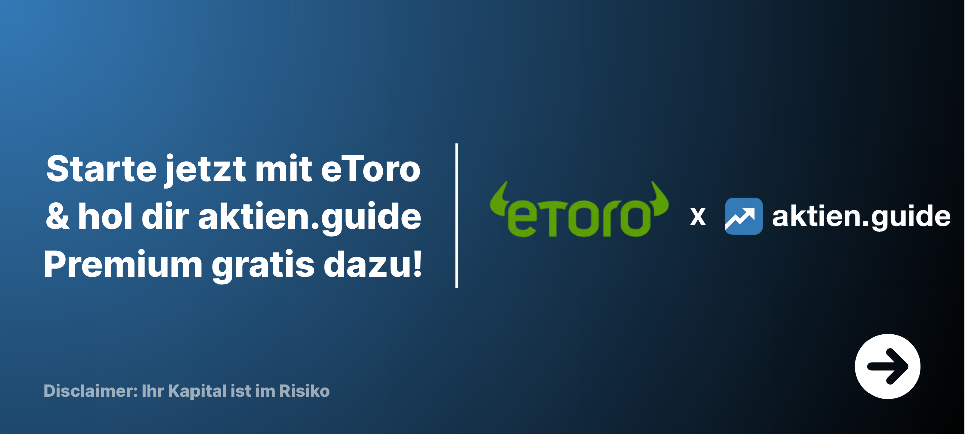 eToro banner