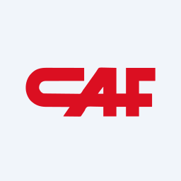 Construcciones y Auxiliar de Ferrocarriles Logo