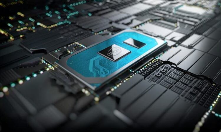 Intel Aktie - Chip der zehnten Generation eingebaut in Mainboard